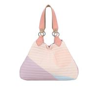 Henkeltasche FRITZI AUS PREUSSEN "Izzy Medium Limited Summer Dawn", Damen, Gr. B/H/T: 15cm x 29cm x 42cm, bunt, Baumwolle, mehrfarbig, Taschen, mit wunderschönem Print und soften Farben (67633058-0) b
