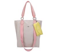 Henkeltasche FRITZI AUS PREUSSEN "Izzy02", Damen, Gr. B/H/T: 11cm x 39cm x 32cm, beige, Baumwolle, mehrfarbig, Taschen, mit abnehmbarem Brillenetui (81744639-0) beige