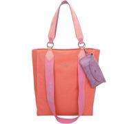 Henkeltasche FRITZI AUS PREUSSEN "Izzy02", Damen, Gr. B/H/T: 11cm x 39cm x 32cm, orange, Baumwolle, mehrfarbig, Taschen, mit abnehmbarem Brillenetui (84975561-0) orange
