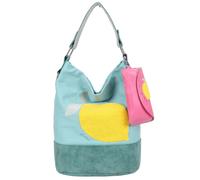 Henkeltasche FRITZI AUS PREUSSEN "Izzy07 Limited Squeezy Lemon", Damen, Gr. B/H/T: 17cm x 37cm x 27cm, mint, Kunstfaser, unifarben, Taschen, im sommerlichen Design (87543469-0) mint