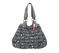 Henkeltasche FRITZI AUS PREUSSEN "Leo Bubble Soft Anthra", Damen, Gr. B/H/T: 15cm x 29cm x 42cm, grau, Baumwolle, Taschen, mit tollem Griff und großen Füllvolumen (13173925-0) grau