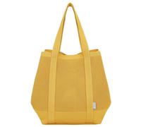 Henkeltasche FRITZI AUS PREUSSEN "Meshy Shopper", Herren, Gr. B/H/T: 18cm x 34cm x 44cm, gelb, Kunstfaser, unifarben, Taschen, mit variierbarer Form (79122962-0) gelb