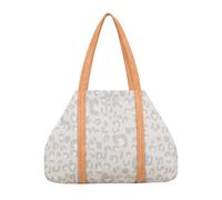 Henkeltasche FRITZI AUS PREUSSEN "Simply Shopper Leo", Herren, Gr. B/H/T: 16cm x 29cm x 44cm, beige, Baumwolle, Taschen, mit tollem Leo-Print (53198530-0) beige