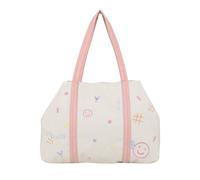 Henkeltasche FRITZI AUS PREUSSEN "Simply Shopper Limited Embro Fun", Damen, Gr. B/H/T: 16cm x 29cm x 44cm, rosa (beige), Kunstfaser, unifarben, Taschen, mit tollen Stickdetails (87418603-0) beige