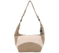 Henkeltasche FRITZI AUS PREUSSEN "Sky Mix Anthra Black", Damen, Gr. B/H/T: 6cm x 24cm x 32cm, braun, Nylon, unifarben, Taschen, mit tollem, weichem Handfeel (60682510-0) braun