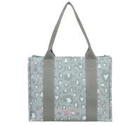 Henkeltasche FRITZI AUS PREUSSEN "Tote Shopper Leo", Herren, Gr. B/H/T: 18cm x 34cm x 44cm, grün, Baumwolle, Taschen, im exotischen Design (53045162-0) grün