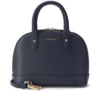 Henkeltasche LAZAROTTI "Bologna Leather Handtasche Crossbody Leder 24 cm", Damen, blaugrau, Leder, Taschen (79327204-0) blaugrau