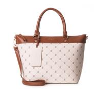 Henkeltasche LAZAROTTI "Palermo Handtasche 29 cm", Damen, Gr. B/H/T: 14cm x 27cm, braun (beige), Kunstleder, Taschen (49581603-0) beige