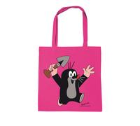 Henkeltasche LOGOSHIRT "Baumwolltasche Der kleine Maulwurf", Damen, Gr. B/H/T: 38cm x 42cm x 38cm, pink, Baumwolle, bedruckt, Taschen, mit coolem Druckmotiv (51476064-0) pink