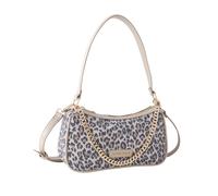 Henkeltasche MARCO TOZZI, Damen, Gr. B/H/T: 20cm x 16cm x 8cm, leo, Lederimitat, Textil, Taschen, Damen Handtasche, Umhängetasche mit eleganter Zierkette (32626862-0) leo