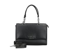 Henkeltasche REPLAY "Replay Taschen Lederimitat", Damen, Gr. onesize, schwarz, Lederimitat, Taschen (64126711-0) schwarz
