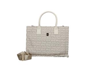 Henkeltasche REPLAY "Replay Taschen Textil", Damen, Gr. onesize, beige (beige, weiß), Textil, Taschen (84698519-0) beige, weiß