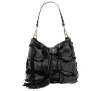 Samantha Look Handtasche Echt Leder Damen | schwarz | 021325