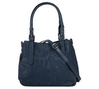 Samantha Look Handtasche Echt Leder Damen | Made in Italy | elegante Henkeltasche | Umhängetasche mit Floralprägung | 021690