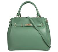 Samantha Look Handtasche Echt Leder Damen | Made in Italy, geräumige Henkeltasche mit Smartphonefach | 022173