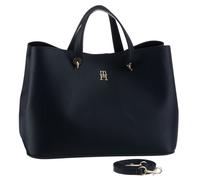 Tommy Hilfiger Emblem Shopper Tasche 38 cm space blue (AW0AW15177-DW6) blau