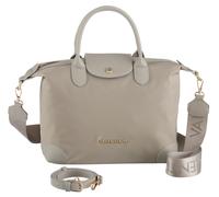 Henkeltasche VALENTINO BAGS "JOLLY RE", Damen, Gr. B/H/T: 15cm x 23cm x 32cm, ghiaccio, Lederimitat, Textil, Taschen Henkeltasche, Damen Schultertasche, Umhängetasche mit Logoschriftzug (85270526-0)