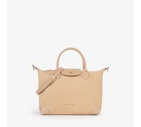 Henkeltasche VALENTINO BAGS "JOLLY RE", Damen, Gr. B/H/T: 15cm x 23cm x 32cm, natur, Lederimitat, Textil, Taschen Henkeltasche, Damen Schultertasche, Umhängetasche mit Logoschriftzug (92648030-0)