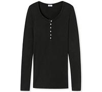 Schiesser Shirt langarm schwarz - Revival Berta für Damen 38