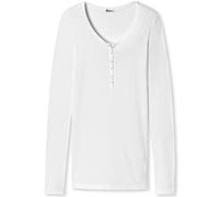 Schiesser Shirt langarm Revival Berta Weiß Damen 40