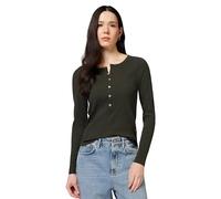Henley Slim t ls wmn