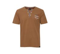 Henleyshirt FQ1924 "Henleyshirt FQRudolf", Herren, Gr. XL, braun (thrush), Obermaterial: 100% Baumwolle CO., Shirts (69954938-XL) thrush
