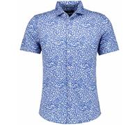 Henleyshirt RAGMAN, Herren, Gr. XL, mittelblau, 726, Popeline, 62% Baumwolle, 38% Polyester, regular fit, ohne Ausschnitt, Shirts (68148028-XL) mittelblau, 726