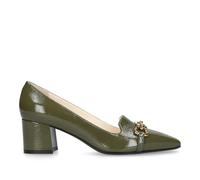 Pumps HENRY STEVENS "Fay P55", Damen, Gr. 36, grün, Leder, klassisch, Schuhe, Damen Absatzschuh elegant handgefertigt, Lederschuh (39309859-36) grün