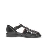 Sandale HENRY STEVENS "Wallace FSI", Herren, Gr. 42, schwarz, Leder, casual, Schuhe (67211803-42) schwarz