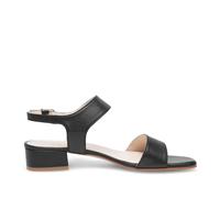 Sandale HENRY STEVENS "Audrey S30", Damen, Gr. 40, schwarz, Leder, Basic, Schuhe (43445562-40) schwarz
