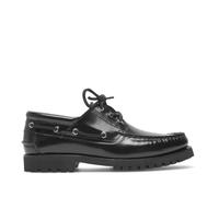 Bootsschuh HENRY STEVENS "Morgan M DS", Herren, Gr. 40, schwarz, Leder, modisch, Schuhe (17931169-40) schwarz