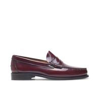 Loafer HENRY STEVENS "Hunter M PL", Herren, Gr. 45, rot (bordeaux), Leder, elegant, Schuhe (24737944-45) bordeaux