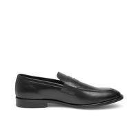 Loafer HENRY STEVENS "Wallace PL", Herren, Gr. 47, schwarz, Kalbsleder, Schuhe Loafer (55770100-47) schwarz