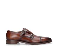 Slipper HENRY STEVENS "Liam CDM", Herren, Gr. 43,5, braun, Leder, elegant, Schuhe, Herren Halbschuh Leder handgefertigt, Anzugschuh (88268526-43,5) braun