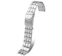 HEPUP Für Swatch Herren Stahlarmbanduhr Metallarmband YVS451 YVS435 YCS443G Armbandzubehör 19 mm 21 mm Armbänder, 19 mm, Achat