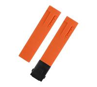 HEPUP Sport Silikon Uhrenarmbänder für Tissot T048 T048.417 Uhrenarmband T-Race T-Sport Armband Wasserdicht Weich Gummi, 20 mm, Achat