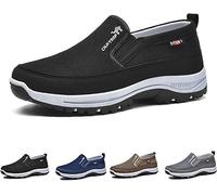 HEPVET CNA Trop Schuhe für Männer, CNA Trop Herren Wandern orthopädische Schuhe (Schwarz, 45 EU)