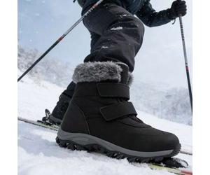 Herbst/Winter Damen Outdoor rutschfeste warme bequeme Schneestiefel, kurzer Schaft, 2025 Neuerscheinung, thermisches Futter, dick, minimalistische Knö