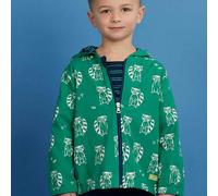 Herbstjacke leicht gefüttert Waschbär grün 74/80