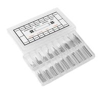 HERCHR 2 Box Watch Band Spring Bars 288PCS, 1.5mm Heavy Duty Watch Pins in 18 Sizes 8-25mm, Alloy Spring Bar Replacement Link Pins for Smart Watch Traditional Watch Repair