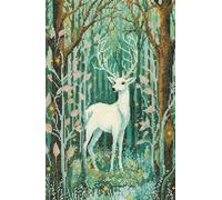 Heritage Crafts Kreuzstich Stickpackung Zählstoff Der weiße Hirsch (A) Zählmuster