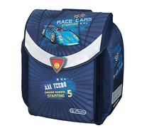 herlitz 11350956 Schulranzen Flexi leer, Race Cars