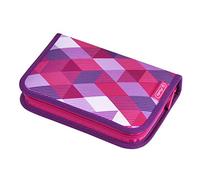 herlitz 50020973 Schüleretui Pink Cubes, 31-teilig, 1 Stück