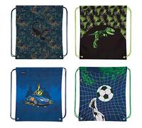 Herlitz 50026449 Sportbeutel Boys II, Motive Sortiert - Keine Auswahl möglich!, 1 Stück, Boys Mix Ii M.s.