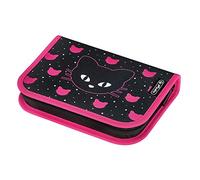 herlitz 50032945 31-teiliges Schüleretui Black Cat, 1 Stück