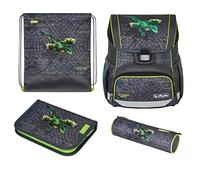 herlitz 50037445 Schulranzen Loop Plus, Dragon Tale, 1 Stück