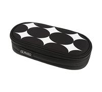 Herlitz Faulenzer Etui Polyester 215x60x90mm Just Black