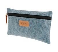 Herlitz Weiches Federmäppchen GREENline 50039135 – RPET-Polyester – Grau