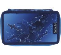 Herlitz Doppel Etui 23tlg. Deep Sea