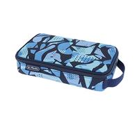 Herlitz Schüleretui Faulenzer 2 Go Polyester 210 x 60 mm CamoBlue